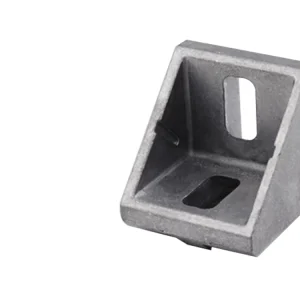 Aluminum Matt Finish 45X45 Welding Decorative Angle Triangle Corner Reinforcing Bracket