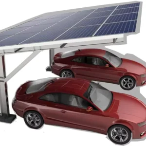 Aluminum Solar Energy Carport Mounting System Waterproof PV Parking Structure for Solar Carports