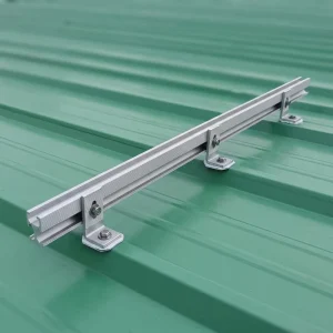 Aluminum Solar Tin Roof Mounting Structure Solar Panel Mounting Brackets Pitched Roof Structure Kit