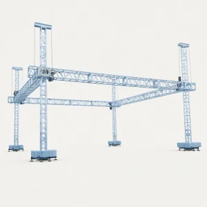 Aluminum Stage Lifting Gantry Truss System Electric Hoist Lifting Truss for Concert Event Stage Equipment