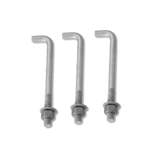 Anchor Bolts L Shaped Galvanized Steel M5 M20 M24 L Type Anchor Bolts