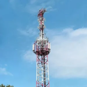 Angle Steel Telecom Lattice Tower Heavy Duty Galvanized Structure for Communication Sites OEM Support