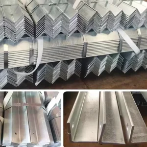 Angulo De Aco De ASTM A36 Q235 Q345 Angulo De Ferro Galvanizado Em Forma De L Barra De Angulo Angulo De Aco Em Forma De L Q235