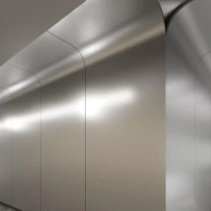 Anodized Aluminum Alloy Solid Panel Facade Cladding Fireproof Anti-Corrosion for Commercial Building and Villa Exterior Wall