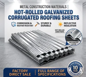Anti Condensation Durable Color Steel Roof DX51D Metal Building Materials Hot Rolled Galvanized Corrugated Roofing Sheet
