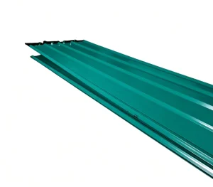 Anti Corrosion Full Hard 0.2 1mm Single Layer Color Steel Corrugated Roof Panel PPGI Galvanized Iron Construction Building Hua