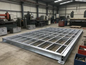 Anti Corrosion Galvanized Steel Base for Coastal Mobile Houses Long Lifespan