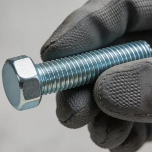 Anti-Corrosion Grade 8.8 Carbon Steel Hex Head Zinc-Plated M6-M64 DIN933 Hex Bolt for Building Construction