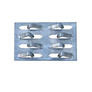 Anti Corrosion Silver Knuckle Nail Plate Galvanized Steel Truss Connector for Modern Apartment Structural Building Materials