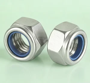 Anti-Loose Hex Nylock Nut DIN985 304 Stainless Steel Nylon Insert Self-Locking Nut Accept Custom Requirement