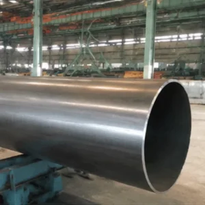 Anti Rust Black Coated Straight Welded Carbon Steel Pipe S355JR Round Tube for Agricultural Greenhouse Support