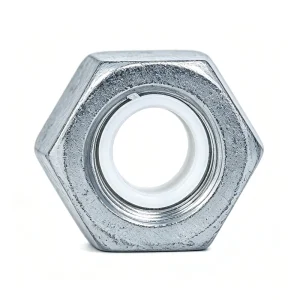 Anti Rust Hot Dip Galvanized Carbon Steel DIN985 M6 M36 Hex Drive Nylon Lock Nut Class 8 10 for Heavy Machinery Automotive