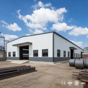 Anti-Rust Wide Span Arch Roof Steel Structure Building for Mall Fireproof One Stop Service for South America Factory Direct