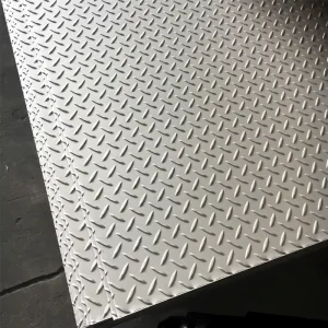 Anti Slip Diamond Checkered Plate 2 8mm Thick Carbon Steel Floor Plate for Stair Treads Vehicle Ramps Platforms