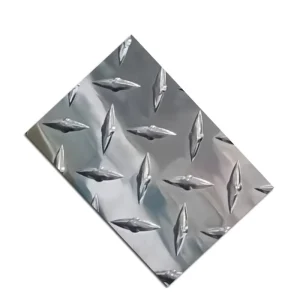 Anti-Slip Diamond Pattern 1000x2000x1.5mm 304 Stainless Steel 2000mm Long Embossed Stainless Steel Tread Plate