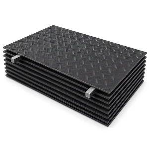 Anti Slip Diamond Pattern Perforated Steel Floor Plate Heavy Duty Decking Sheet for Industrial Walkways