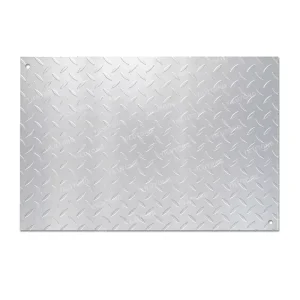 Anti-Slip Durable Galvanized & Stainless Steel Grating Modern Embossed Tread Plate for Floor Walkways Platforms Stair Treads