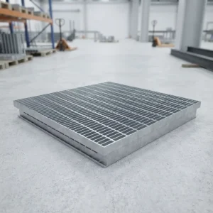 Anti-Slip Durable Stainless Steel Grating Walkway Treads Plates Driveway Grids Galvanized Steel Grating for Flooring Walkway