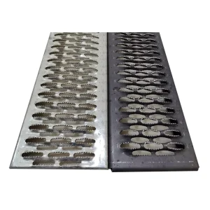 Anti Slip Galvanized Steel Plate Aluminum Perforated Grip Strut Safety Grating for Plank Walkway Stair Tread