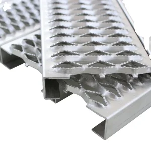 Hot Dipped Galvanized Grip Strut Safety Grating for Walkway Platform Stair Treads