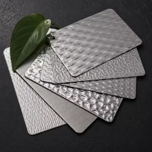 Anti Slip Stainless Steel Tread Plate 201 304 316 Embossed Checker Plate Stainless Steel Pattern Sheet for Flooring & Decoration