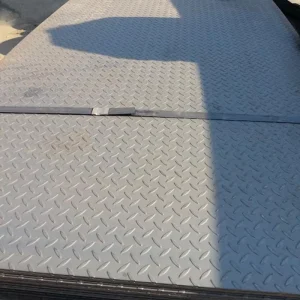Anti Slip Wear Resistant for Workshop Floor Stair Tread Construction Carbon Steel Checkered Plate