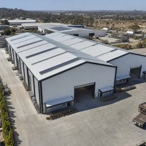 Anti-corrosion Steel Structure Commercial Carport Garage, Warehouse and Maintenance Workshop