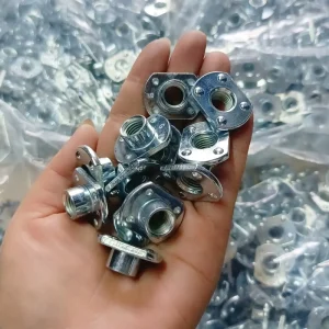 Anti rust Nickel Plated T nut Sleeve Nut for Severe Weather Outdoor Infrastructure and Steel Structure Fixing