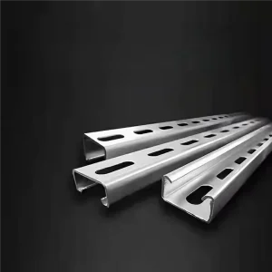 Anti-seismic Solar Photovoltaic C-shaped Steel Bracket Purlin 41 Hot-dip Painting Channel Steel Model 41*21