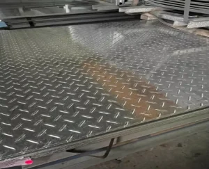 Anti-slip Embossed Patterned Galvanized Steel Sheet For Stair Steps And Industrial Flooring