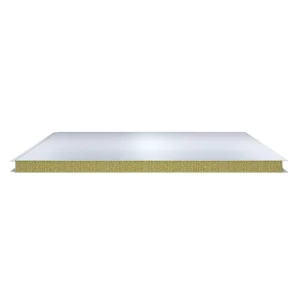 Anti termite Rockwool Sandwich Panel Insect Proof Core Factory Price High Density Modular Rock Wool Panels Africa Market