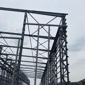 Applications Modern Design Customized Color Prefabricated Steel Structure Buildings for Steel Workshop and Warehouse