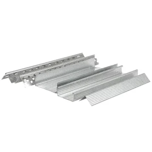 Architectural CE Galvanized Steel Light Keel Furring Channel and Steel Stud Frame for UK Interior Fit out Projects