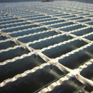 Architectural Grade Serrated Stainless Steel Floor Grating TT G325 30 76 Water Resistant Structural Reinforcement Buildings