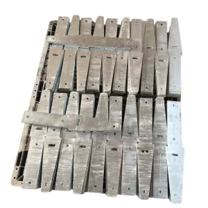 Arrow Carbon Steel Fence Bracket Sheet Metal Fabrication for Retaining Wall Posts