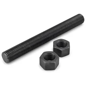 Astm A193 B7 Full Threaded Stud Bolt With 2 Heavy Hex Nuts Fastener for Flanges Valves Pressure Vessels