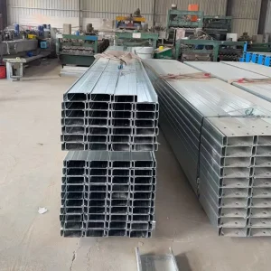 Astm A36 c Purlin Anti-corrosive Paint Coating Galvanized c Purlins for Steel Structure