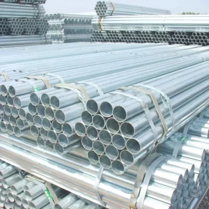 Astm A53 1/2 3/4 1″ 2″ 1.5″ Inch 48.3mm Gi Pipe Pre Galvanized Tube Steel Round Pipe Round Steel Tubes