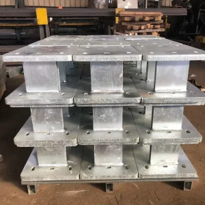 Australia Standard Custom Steel Fabrication OEM PV Solar Mounting System Hot Dipped Galvanized Steel Base Plate Welding Service