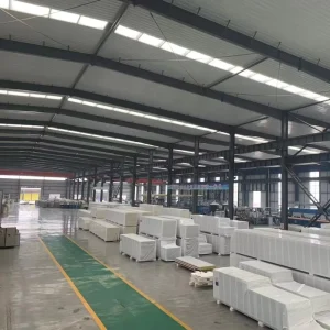 Auto Repair Steel Workshop Light Steel Frame Easy Assembly Industrial Building with Custom Color and 1 Year Warranty