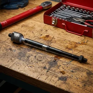 Auto Steering Inner Tie Rod, Made of High Strength Alloy Steel, Smooth Steering Operation and Longer Service Life