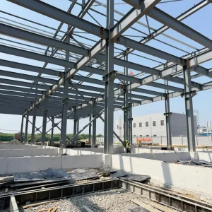 Automated Steel Warehouse Structure Compatible with Robotics & Conveyors High Precision Frame