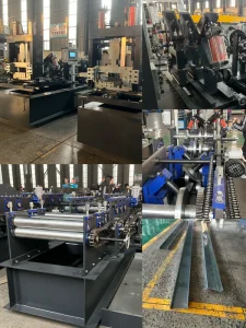 Automatic CZ Purlin Roll Forming Machine Steel Purlin Machine for Industrial Building Warehouse Steel Structure