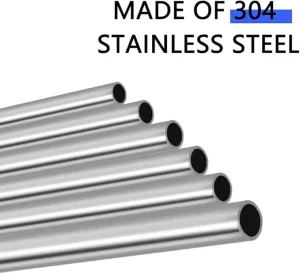 BA Finish 2B ASTM A554 Stainless Steel Welded Pipe ERW Ornamental Tube 201 304 304L 316 316L Bending Outdoor Balcony Balustrade