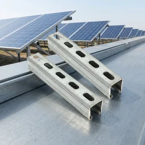 BPJS Source Factory Hot Dip Galvanized Stainless Steel C-shaped Channel Strut for Apartment and Villa Construction