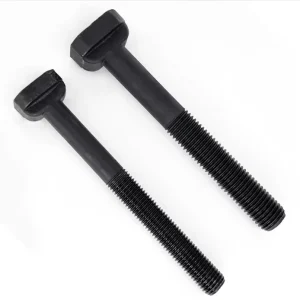 BS 7419 Holding Down Bolts M16-M64 Square Head Square Neck Anchor Bolts Grade 10.9 12.9 Black Oxide Finish for Steel Structure