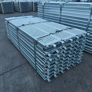 BS1139 Q235 Steel Hot Dip Galvanized Steel 190 or 320mm Width Scaffolding Planks Board