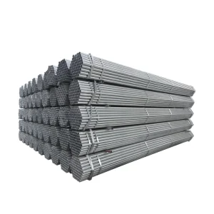 BS1387 Q195 Q235 PRE GALVANIZED STEEL TUBE CIRCULAR GI STEEL PIPE HIGH QUALITY LOW PRICE