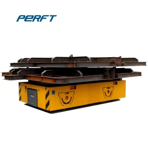 Battery Powered Trackless Electric Transfer Cart Heavy Duty Steering Remote Control for Factory Mold Coil Handling Custom 1 300T