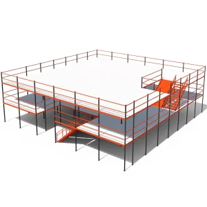 Best Selling Mezzanine Floor Racking System Warehouse Storage Rack Second Floor Mezzanine Heavy Duty Steel Mezzanine Floor